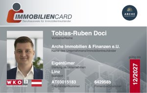 ImmobilienCard, Vorderseite